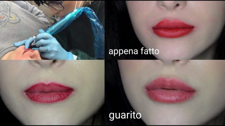Come curare le crosticine del tatuaggio sulle labbra
