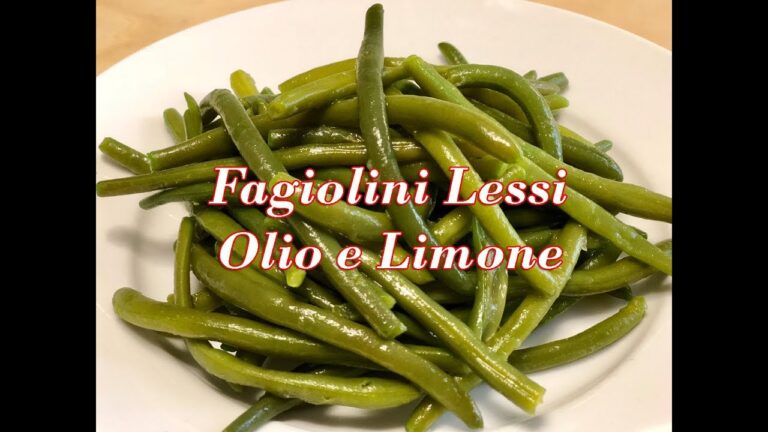 Fagiolini lessi: scopri i tempi di cottura perfetti in soli 70 caratteri!