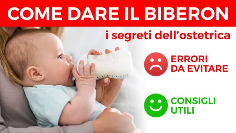 La posizione corretta del biberon: ecco come nutrire il neonato