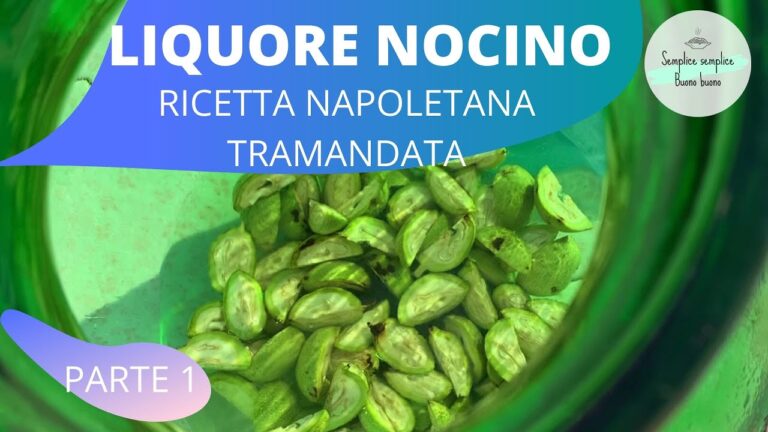 Nocino Napoletano: la ricetta segreta per un liquore irresistibile!
