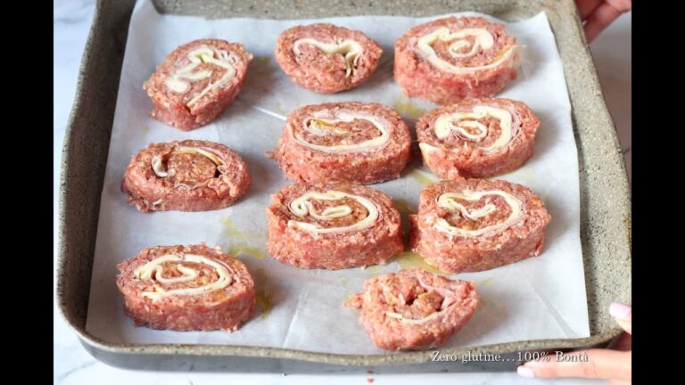 Delizia golosa: il saporito rotolo di vitello farcito con prosciutto e provola