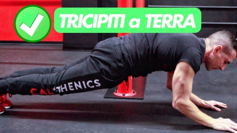 Tonifica i tuoi tricipiti con questi esercizi a corpo libero: allenamento efficace in soli 10 minuti!
