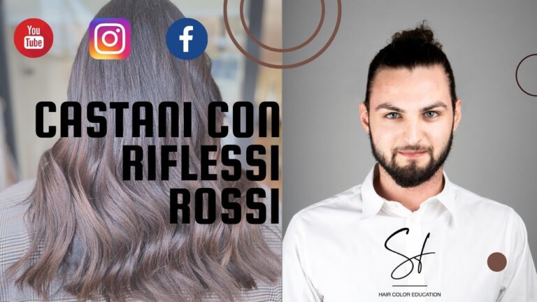 Il riflesso ramato sui capelli castani: il segreto per un look luminoso