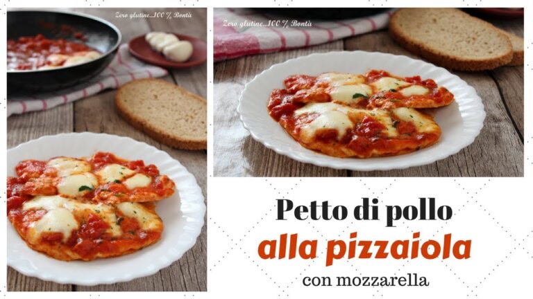 Delizioso petto di pollo alla pizzaiola: una variante senza mozzarella!