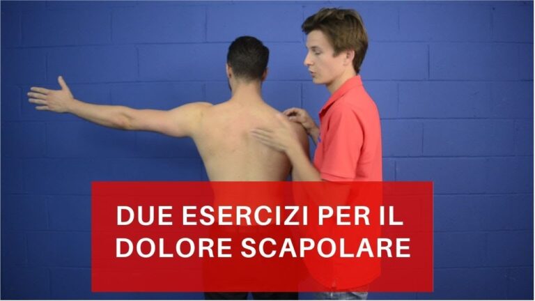 Fitte Sotto la Scapola Sinistra: Cause e Rimedi