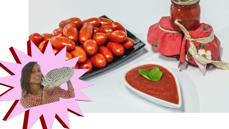 Passata di Pomodoro Fatta in Casa: La Ricetta Semplice e Gustosa