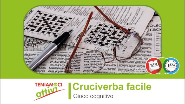 Cruciverba Semplici per Anziani: Divertimento e Stimolazione Mentale