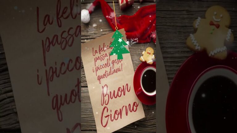 Frasi positive per iniziare la giornata: Buongiorno!