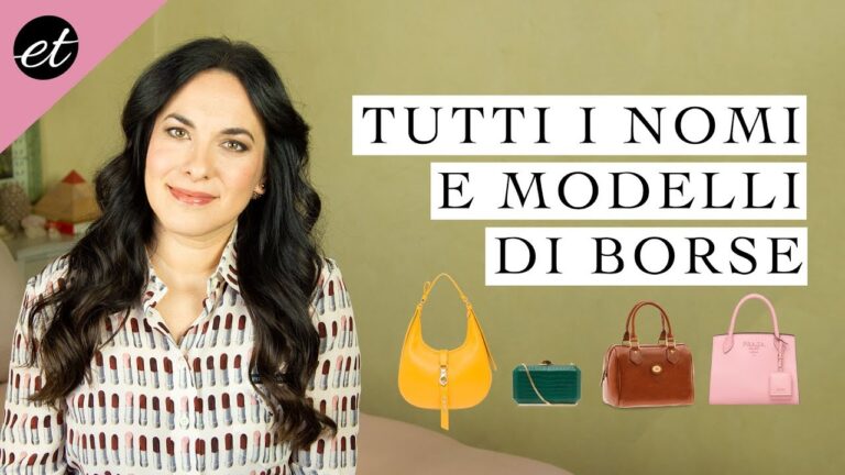Guida ai Diversi Tipi di Borse