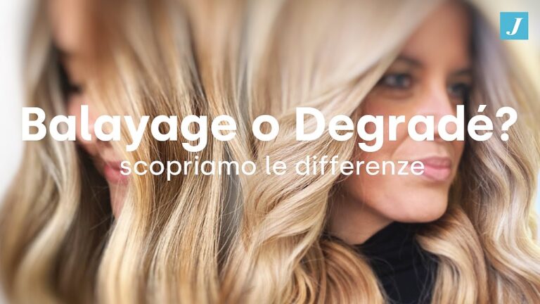 Trasformazione sorprendente: Il degradè biondo su base scura