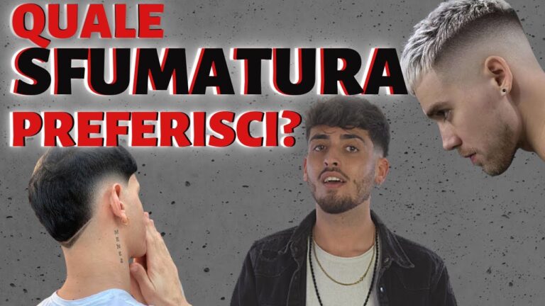 Guida ai Tipi di Sfumature per Capelli Uomo