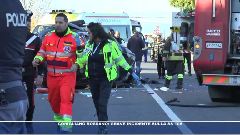 Rossano oggi: L’incidente che ha sconvolto la città