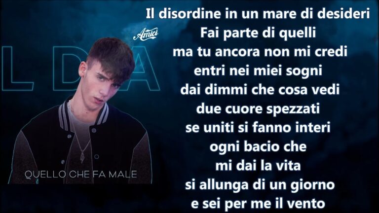 Quello che fa male: analisi del testo