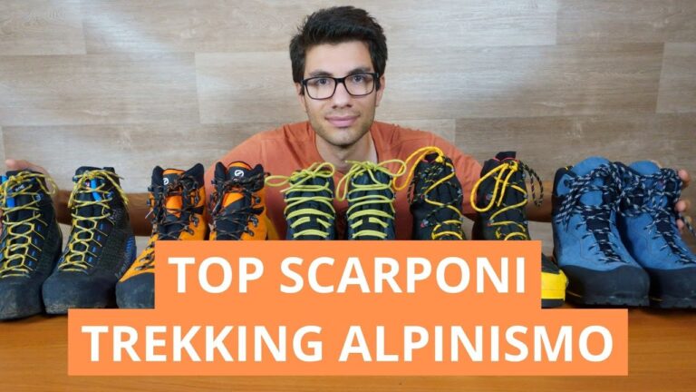 I 7 Migliori Scarponi da Montagna: Guida all’Acquisto