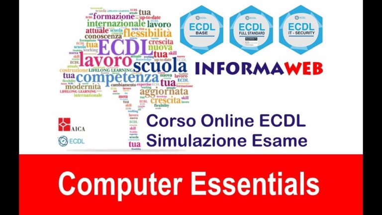 Simulazione ECDL 1 Modulo: Preparati in Modo Ottimale