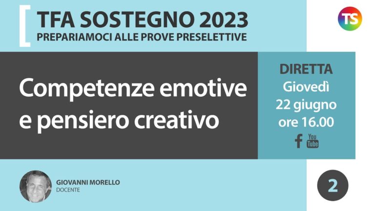 Guida alla Prova Scritta TFA Sostegno su Link Campus