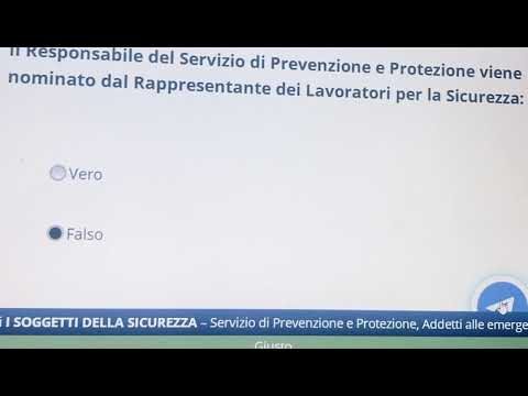 Test Finale Corso Sicurezza sul Lavoro: Risposte e Soluzioni
