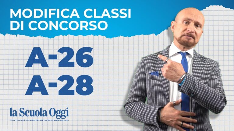 Classe di concorso a 26: Guida Completa