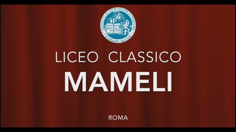 Il Liceo Mameli a Roma: Storia ed Eccellenza