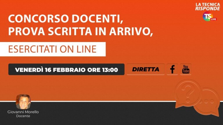 Guida alla preparazione della prova scritta per il concorso docenti