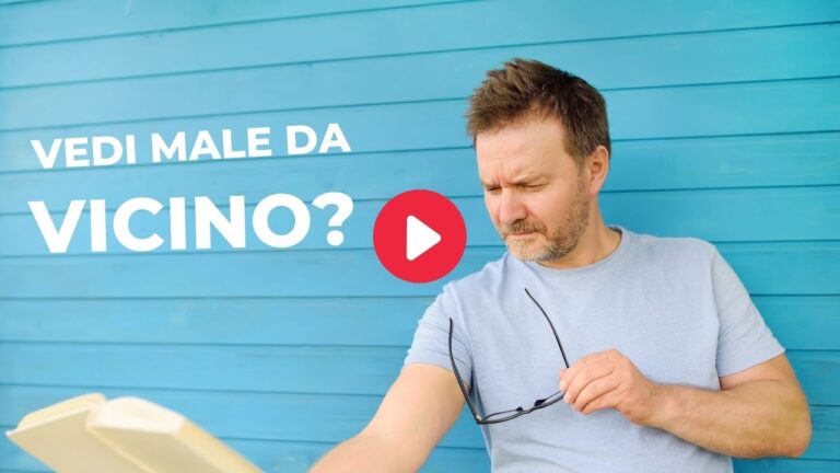 Vedere male da vicino: cause e soluzioni