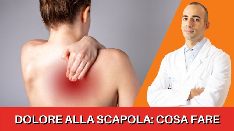 Dolori alla scapola: cause e rimedi efficaci