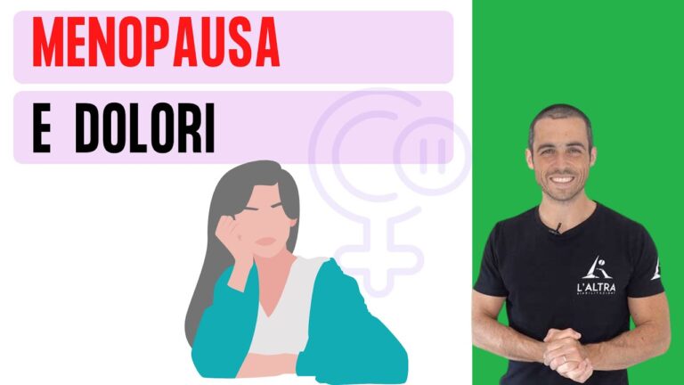 Come alleviare i dolori alle articolazioni durante la menopausa
