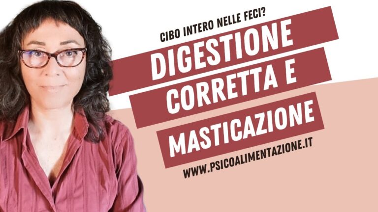 Cibo non digerito nelle feci: cause e rimedi