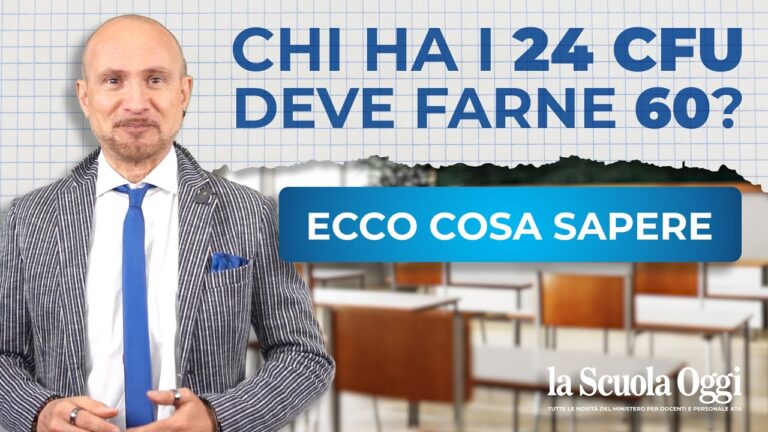 Come Verificare se Ho i 24 CFU
