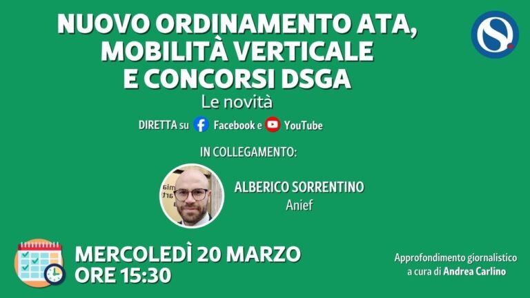 Ultimi Aggiornamenti sul Concorso DSGA