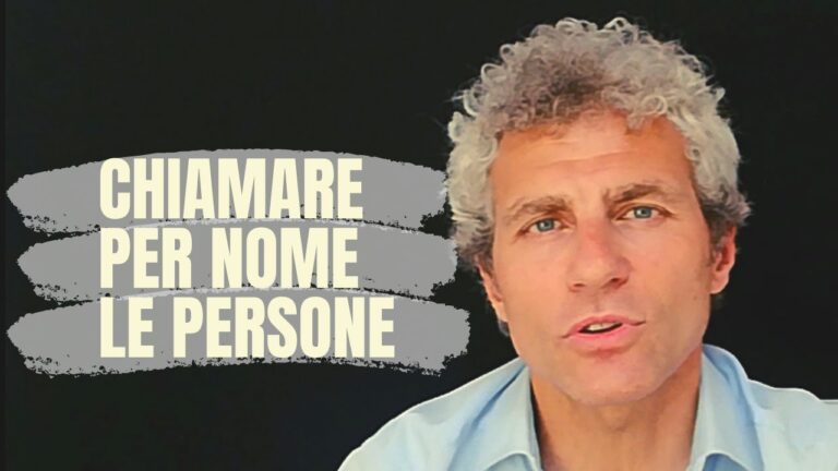 L’importanza di chiamare una persona per nome