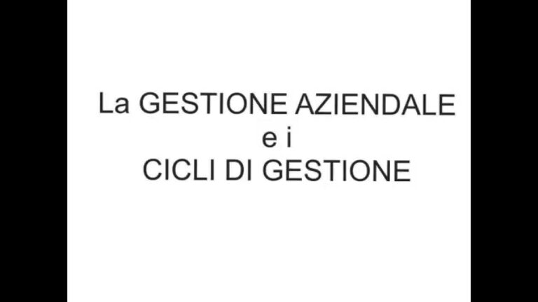 Il Significato dell’I.T.C.