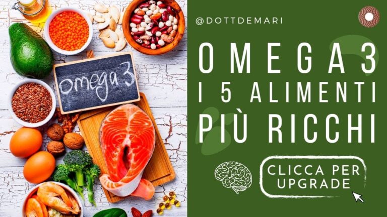Alimenti ricchi di omega 3: quali scegliere