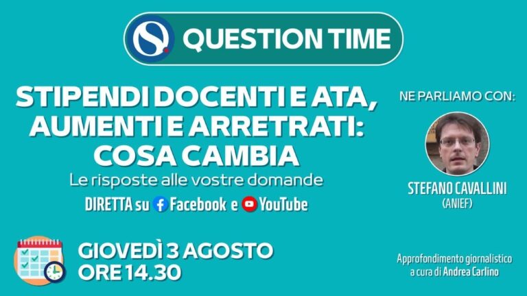 Tabella Ottimizzata per l’Aumento dello Stipendio dei Docenti