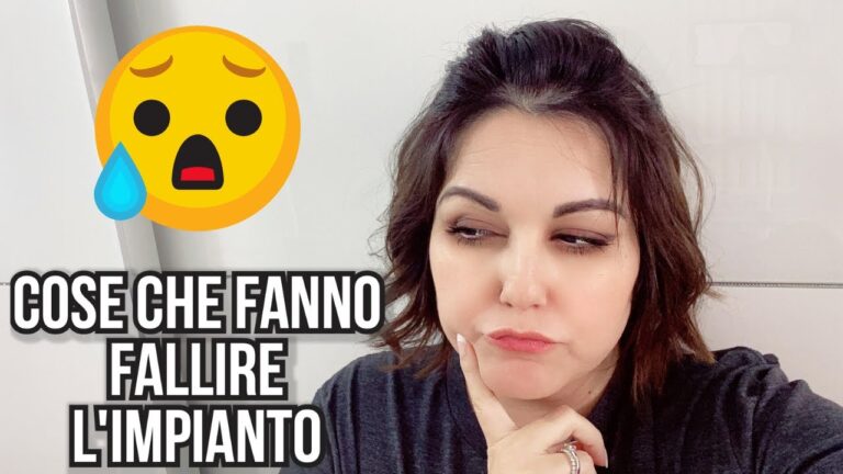 Sintomi se l’embrione non si impianta