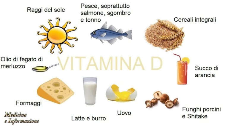 Scopri dove trovare la vitamina D