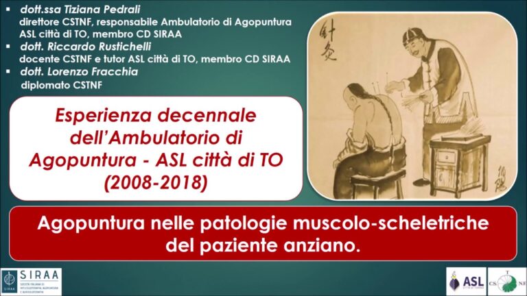 L’agopuntura: mutuabilità e benefici