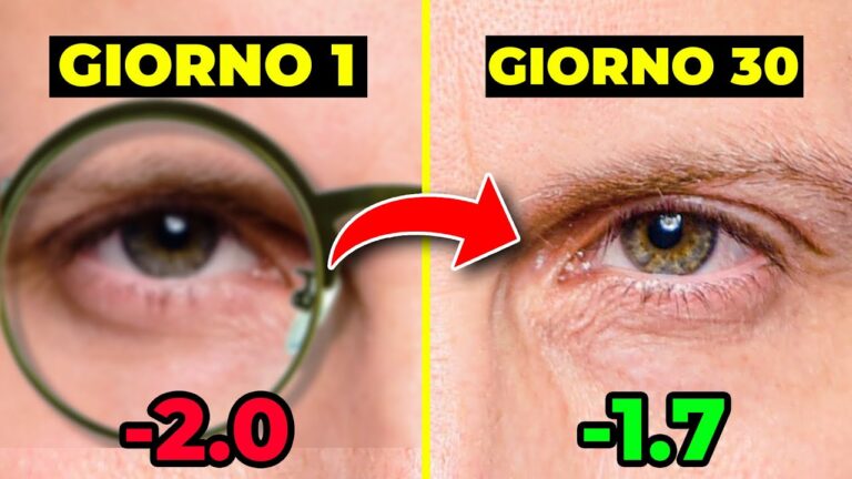 Come recuperare i gradi della vista senza intervento