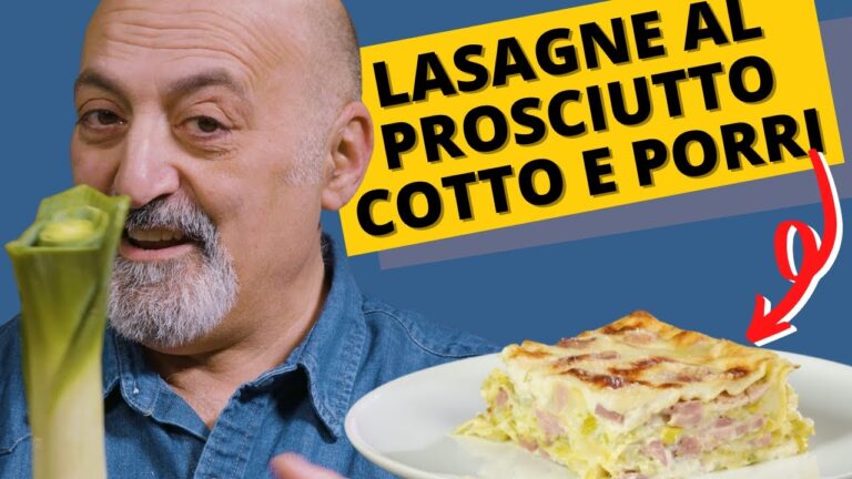 Lasagne con Porri e Formaggio: Un’esplosione di Sapori