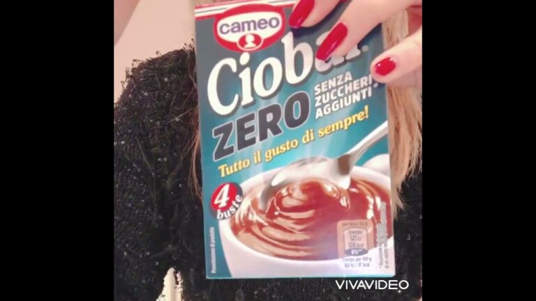 Ciobar Zero Calorie: Gusto Intenso Senza Sensi di Colpa