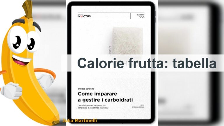 Tabella delle Calorie per la Frutta Secca