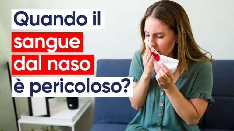 Pressione Alta e Sangue dal Naso: Cosa Sapere