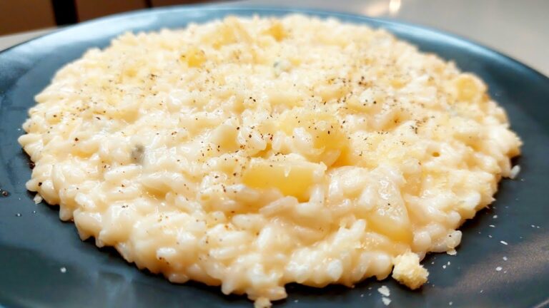 Risotto alle pere e gorgonzola