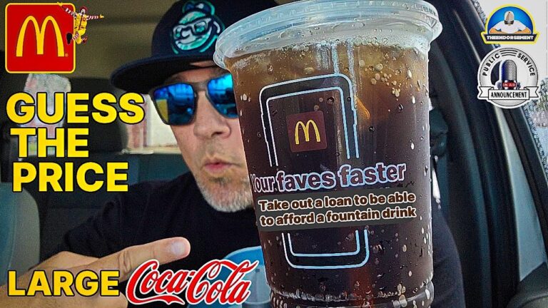 Confronto dei prezzi tra Coca Cola e McDonald’s