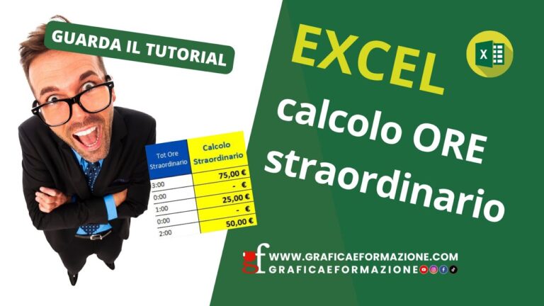 Guida alla Tabella di Calcolo Straordinario