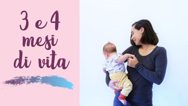 Lo sviluppo del bambino a 4 mesi: scatto di crescita