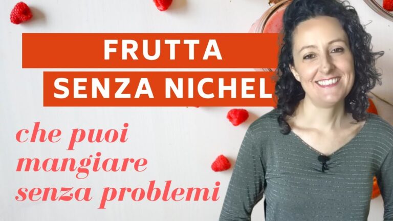 Frutti Senza Nichel: Opzioni e Benefici