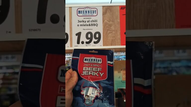 Carne Secca Lidl: Qualit&agrave; e Gusto a Prezzo Competitivo