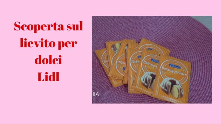 Guida all’uso del lievito istantaneo Lidl