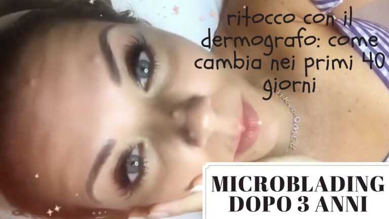 Microblading: Cosa Aspettarsi Dopo 4 Giorni
